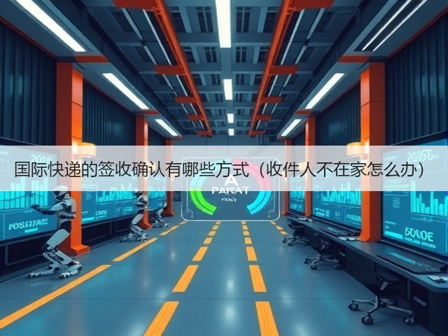 国际快递的签收确认有哪些方式(收件人不在家怎么办)(图2) 国际快递的签收确认有哪些方式(收件人不在家怎么办)(图2)