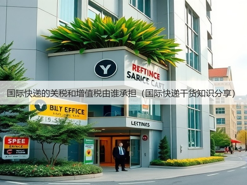 国际快递的关税和增值税由谁承担（国际快递干货知识分享）