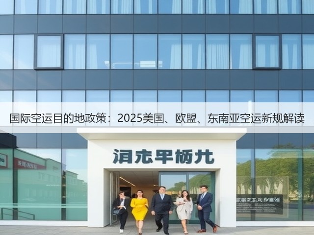 国际空运目的地政策：2025美国、欧盟、东南亚空运新规解读(图3)