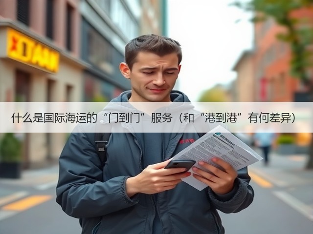 什么是国际海运的“门到门”服务（和“港到港”有何差异）(图2)