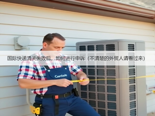 国际快递清关失败后，如何进行申诉（不清楚的外贸人请看过来）(图3)