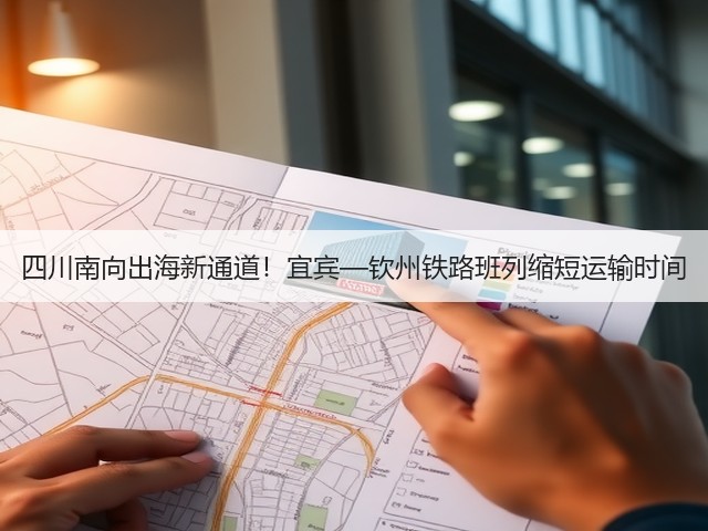 四川南向出海新通道!宜宾—钦州铁路班列缩短运输时间(图1) 四川南向出海新通道!宜宾—钦州铁路班列缩短运输时间(图1)