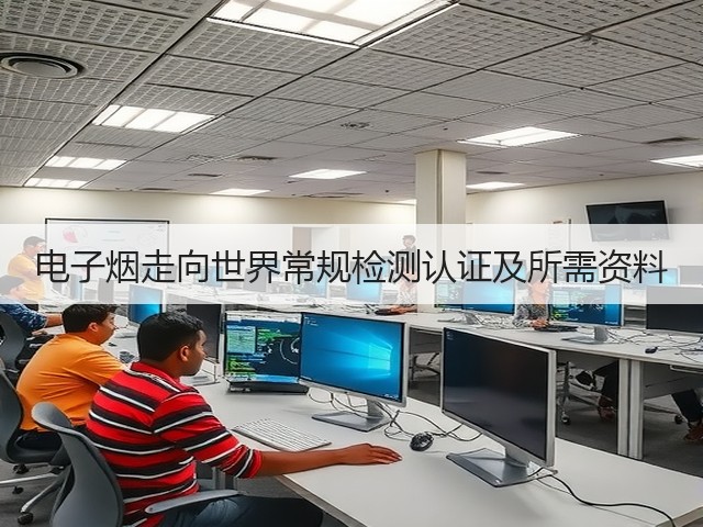 电子烟走向世界常规检测认证及所需资料(图2) 电子烟走向世界常规检测认证及所需资料(图2)