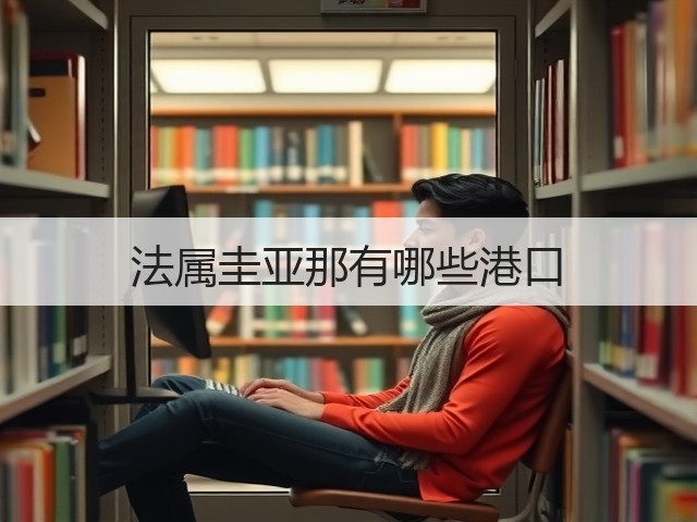 法属圭亚那有哪些港口(图3) 法属圭亚那有哪些港口(图3)