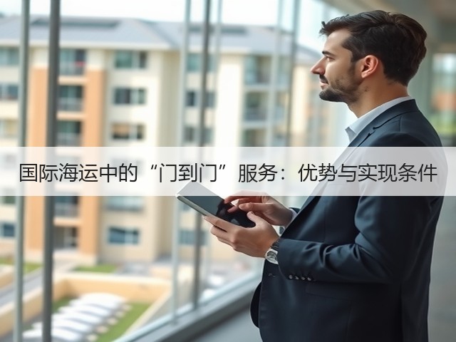 国际海运中的“门到门”服务:优势与实现条件(图2) 国际海运中的“门到门”服务:优势与实现条件(图2)