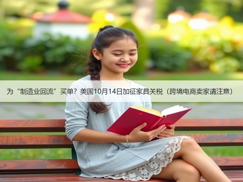 为“制造业回流”买单?美国10月14日加征家具关税(跨境电商卖家请注意) 为“制造业回流”买单?美国10月14日加征家具关税(跨境电商卖家请注意)