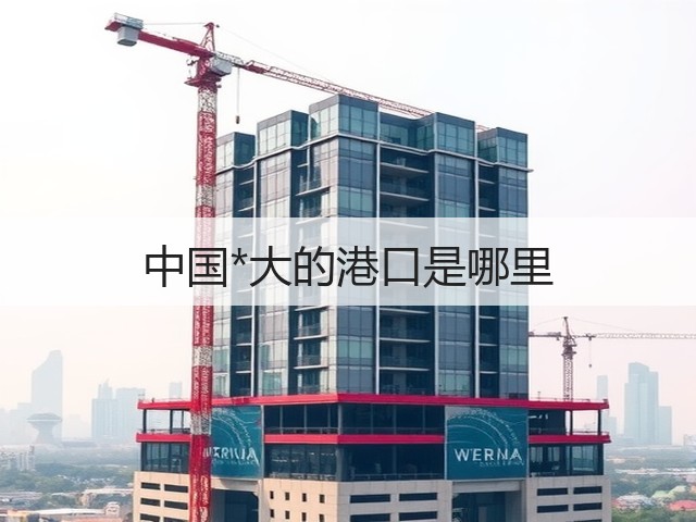 中国*大的港口是哪里(图3)