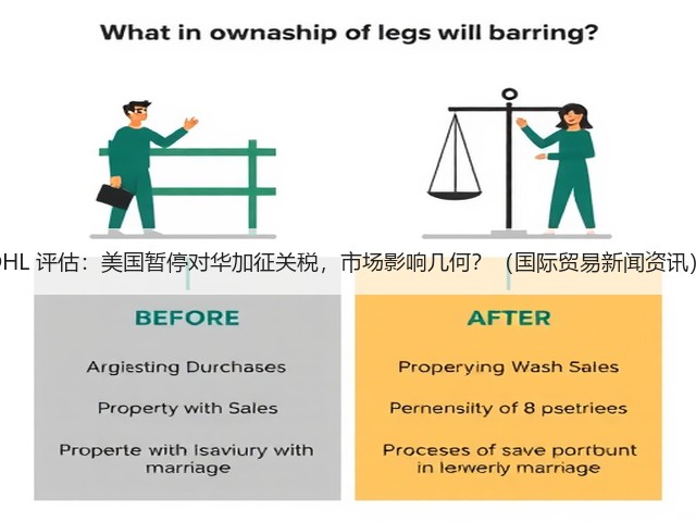 DHL 评估：美国暂停对华加征关税，市场影响几何？（国际贸易新闻资讯）(图1)