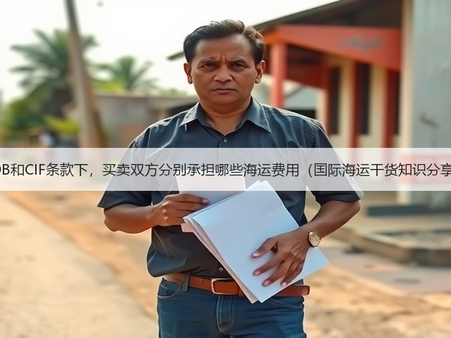 FOB和CIF条款下,买卖双方分别承担哪些海运费用(国际海运干货知识分享)(图1) FOB和CIF条款下,买卖双方分别承担哪些海运费用(国际海运干货知识分享)(图1)