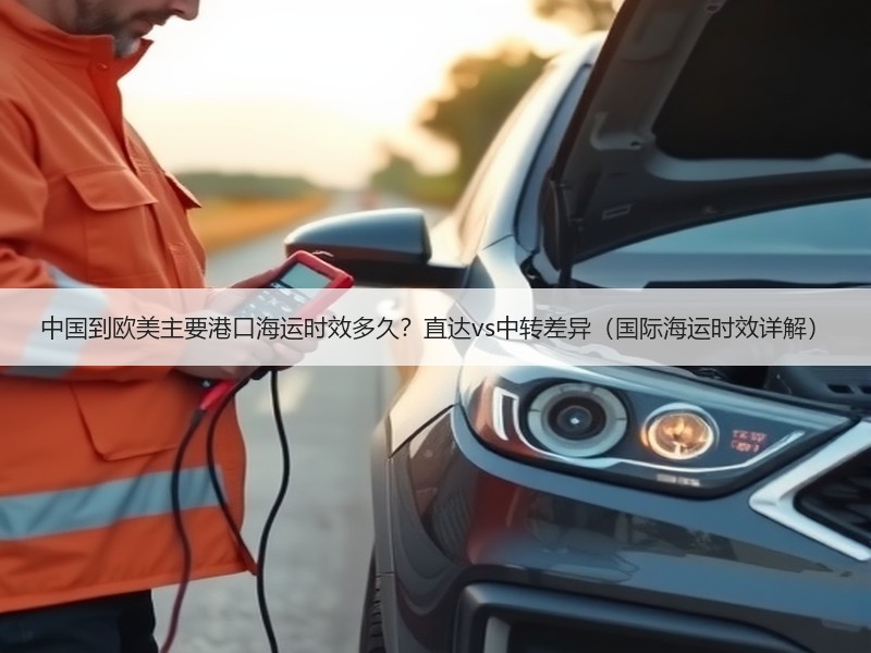 中国到欧美主要港口海运时效多久？直达vs中转差异（国际海运时效详解）