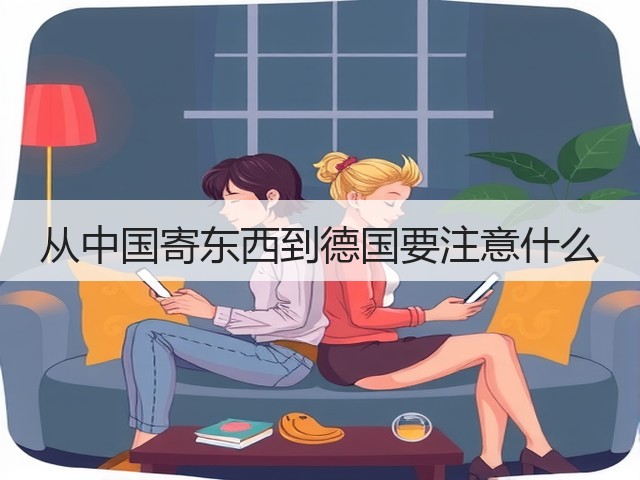 从中国寄东西到德国要注意什么(图3) 从中国寄东西到德国要注意什么(图3)