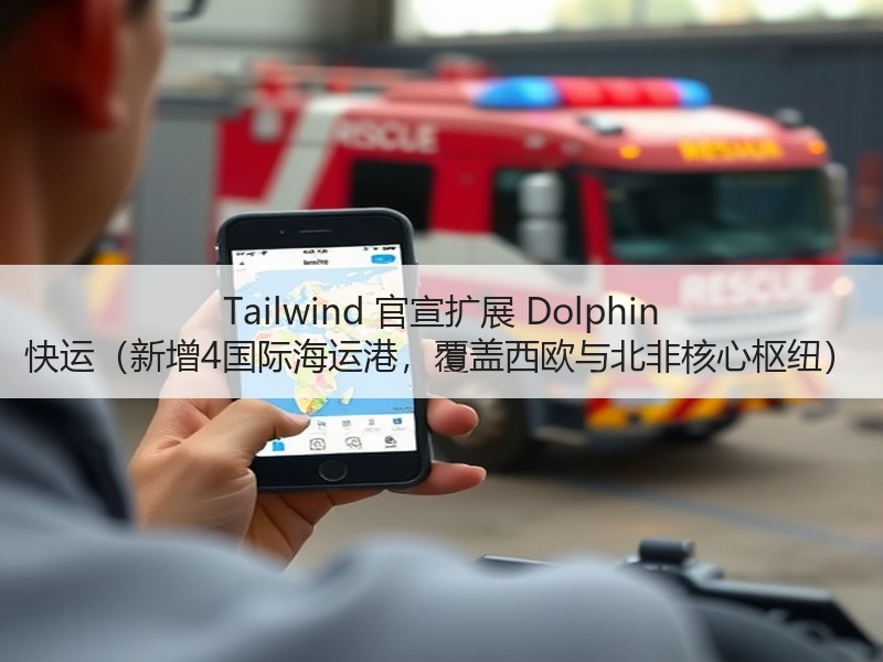 Tailwind 官宣扩展 Dolphin 快运(新增4国际海运港,覆盖西欧与北非核心枢纽) Tailwind 官宣扩展 Dolphin 快运(新增4国际海运港,覆盖西欧与北非核心枢纽)