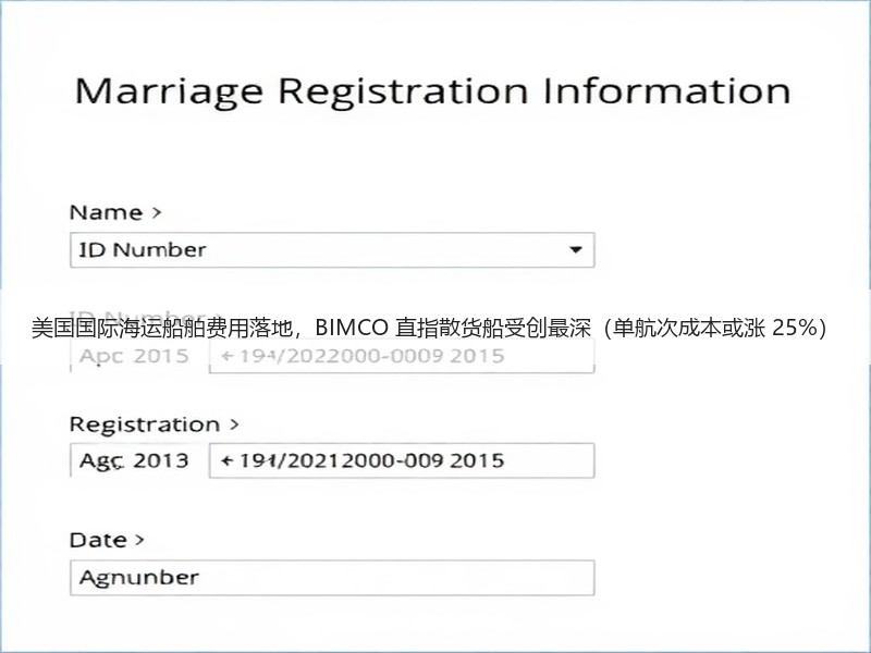 美国国际海运船舶费用落地,BIMCO 直指散货船受创最深(单航次成本或涨 25%) 美国国际海运船舶费用落地,BIMCO 直指散货船受创最深(单航次成本或涨 25%)