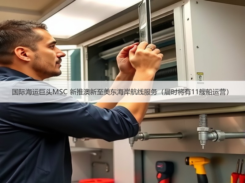 国际海运巨头MSC 新推澳新至美东海岸航线服务（届时将有11艘船运营）