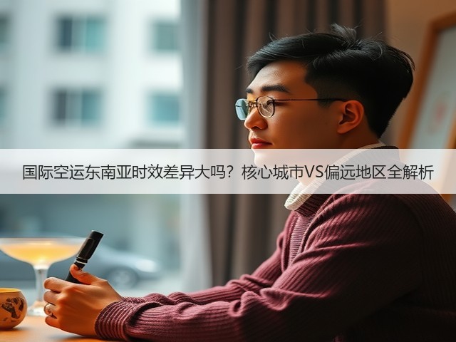 国际空运东南亚时效差异大吗？核心城市VS偏远地区全解析(图2)