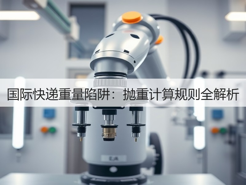 国际快递重量陷阱:抛重计算规则全解析 国际快递重量陷阱:抛重计算规则全解析
