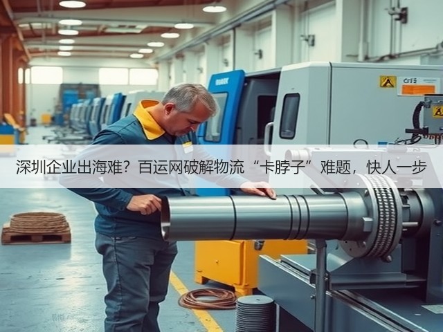 深圳企业出海难？百运网破解物流“卡脖子”难题，快人一步(图1)