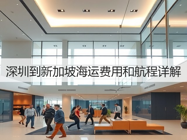 深圳到新加坡海运费用和航程详解(图3) 深圳到新加坡海运费用和航程详解(图3)