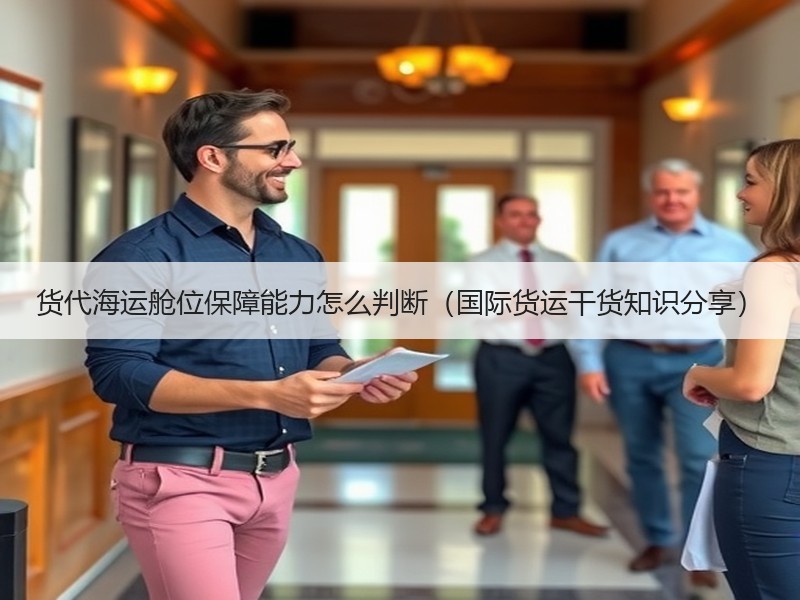货代海运舱位保障能力怎么判断（国际货运干货知识分享）