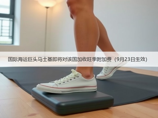 国际海运巨头马士基即将对该国加收旺季附加费（9月23日生效）(图1)