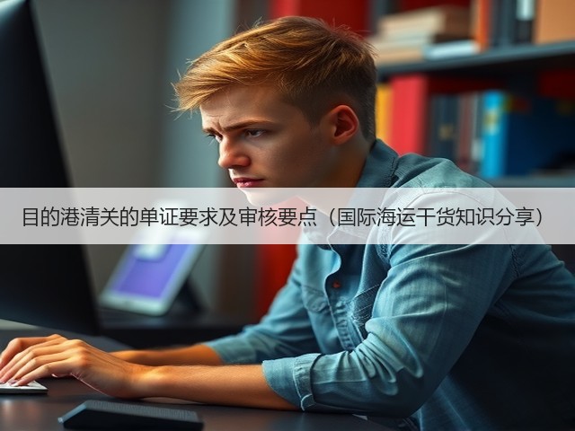 目的港清关的单证要求及审核要点(国际海运干货知识分享)(图1) 目的港清关的单证要求及审核要点(国际海运干货知识分享)(图1)