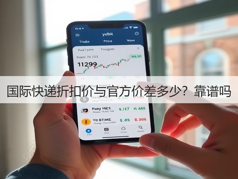 国际快递折扣价与官方价差多少？靠谱吗