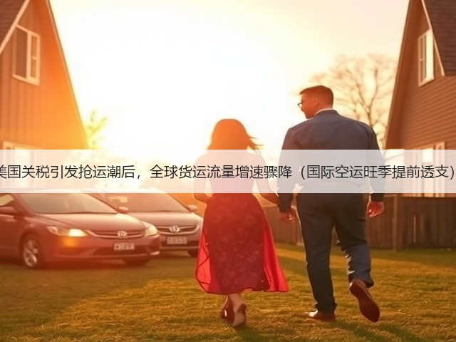 美国关税引发抢运潮后,全球货运流量增速骤降(国际空运旺季提前透支)(图1) 美国关税引发抢运潮后,全球货运流量增速骤降(国际空运旺季提前透支)(图1)