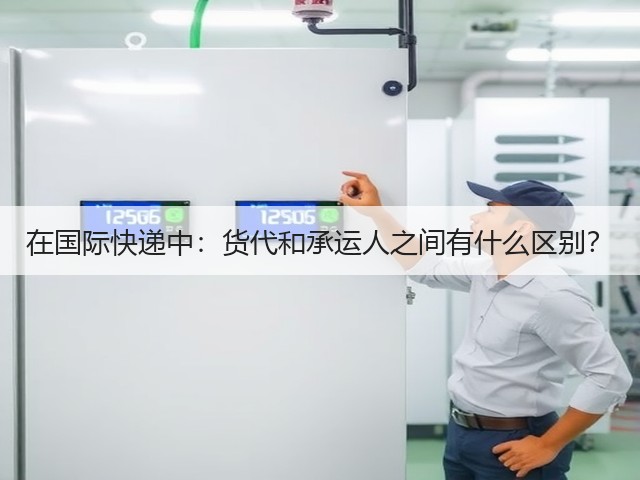 在国际快递中:货代和承运人之间有什么区别?(图1) 在国际快递中:货代和承运人之间有什么区别?(图1)