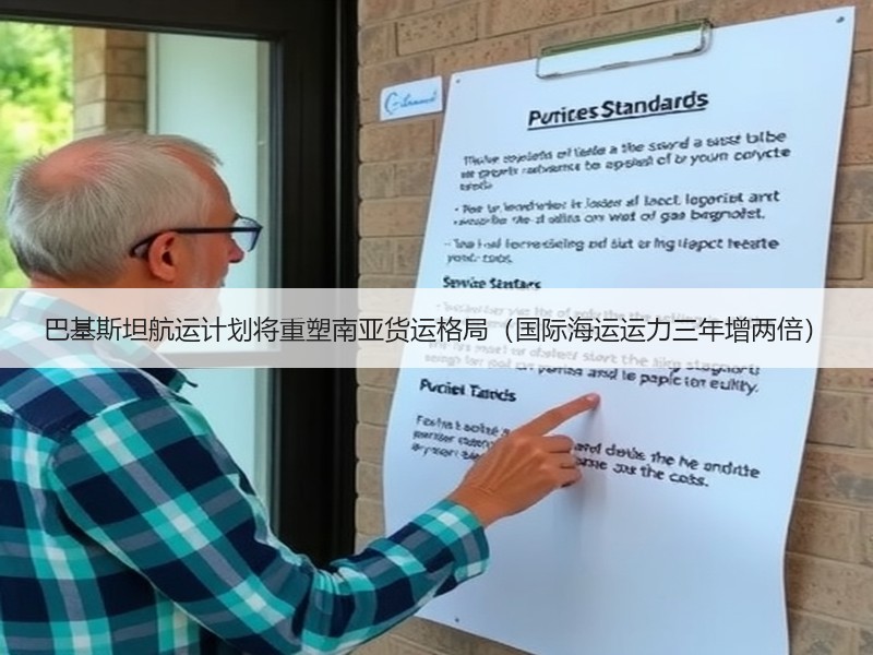 巴基斯坦航运计划将重塑南亚货运格局(国际海运运力三年增两倍) 巴基斯坦航运计划将重塑南亚货运格局(国际海运运力三年增两倍)