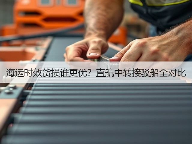 海运时效货损谁更优？直航中转接驳船全对比(图2)