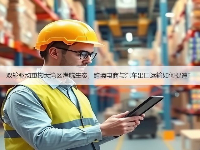 双轮驱动重构大湾区港航生态,跨境电商与汽车出口运输如何提速?(图2) 双轮驱动重构大湾区港航生态,跨境电商与汽车出口运输如何提速?(图2)