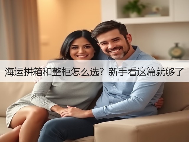 海运拼箱和整柜怎么选？新手看这篇就够了(图3)