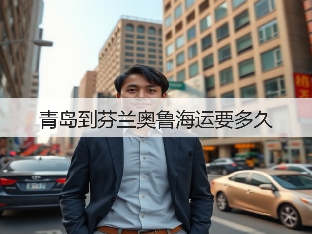 青岛到芬兰奥鲁海运要多久(图3) 青岛到芬兰奥鲁海运要多久(图3)