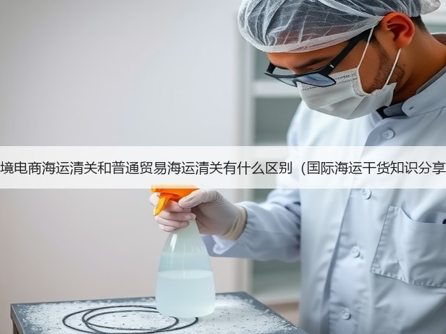 跨境电商海运清关和普通贸易海运清关有什么区别(国际海运干货知识分享)(图3) 跨境电商海运清关和普通贸易海运清关有什么区别(国际海运干货知识分享)(图3)