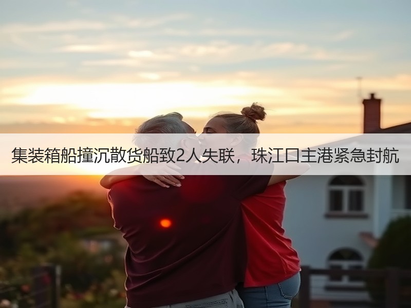 集装箱船撞沉散货船致2人失联，珠江口主港紧急封航