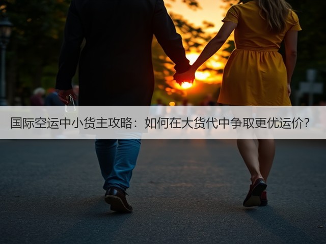 国际空运中小货主攻略:如何在大货代中争取更优运价?(图2) 国际空运中小货主攻略:如何在大货代中争取更优运价?(图2)