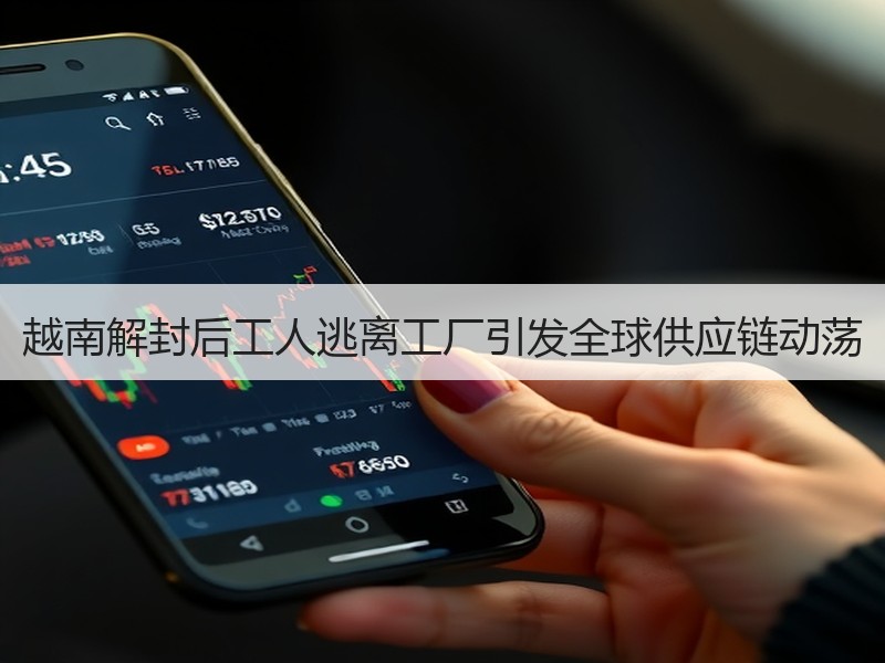 越南解封后工人逃离工厂引发全球供应链动荡 越南解封后工人逃离工厂引发全球供应链动荡
