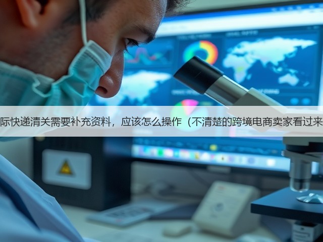 国际快递清关需要补充资料,应该怎么操作(不清楚的跨境电商卖家看过来)(图1) 国际快递清关需要补充资料,应该怎么操作(不清楚的跨境电商卖家看过来)(图1)