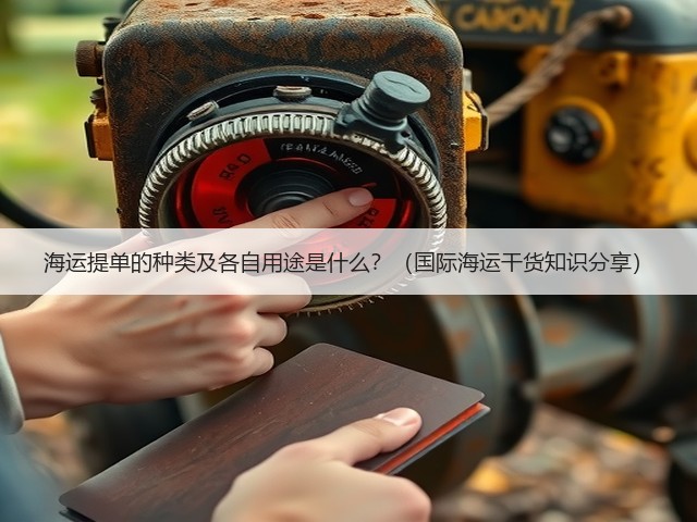 海运提单的种类及各自用途是什么?(国际海运干货知识分享)(图1) 海运提单的种类及各自用途是什么?(国际海运干货知识分享)(图1)