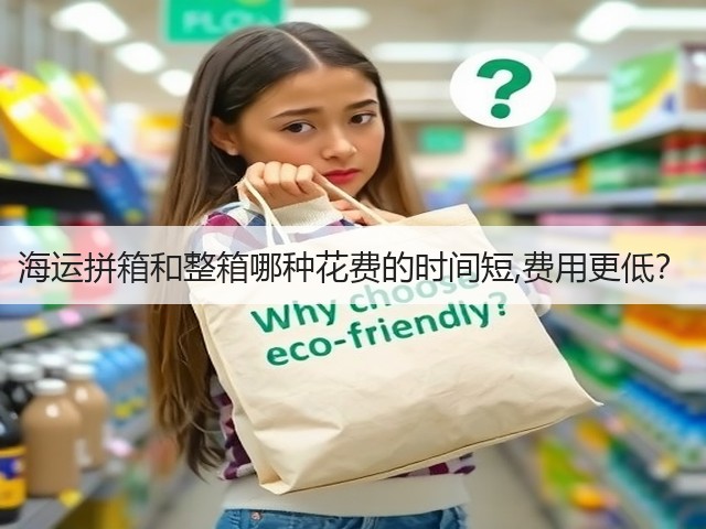 海运拼箱和整箱哪种花费的时间短,费用更低？(图1)