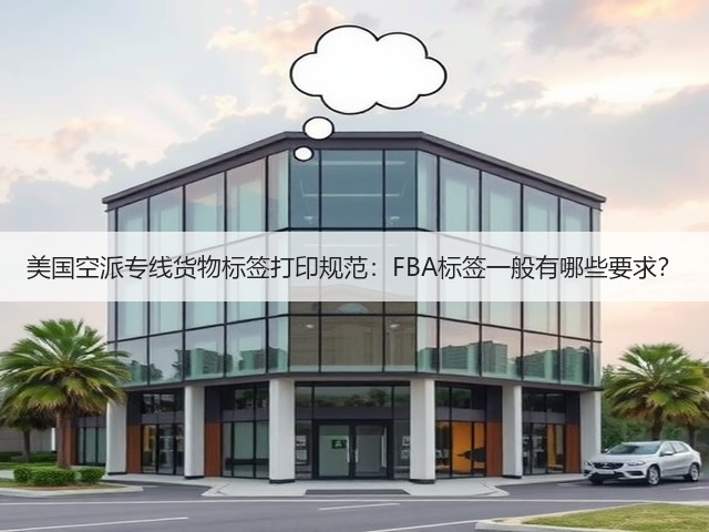 美国空派专线货物标签打印规范:FBA标签一般有哪些要求?(图3) 美国空派专线货物标签打印规范:FBA标签一般有哪些要求?(图3)