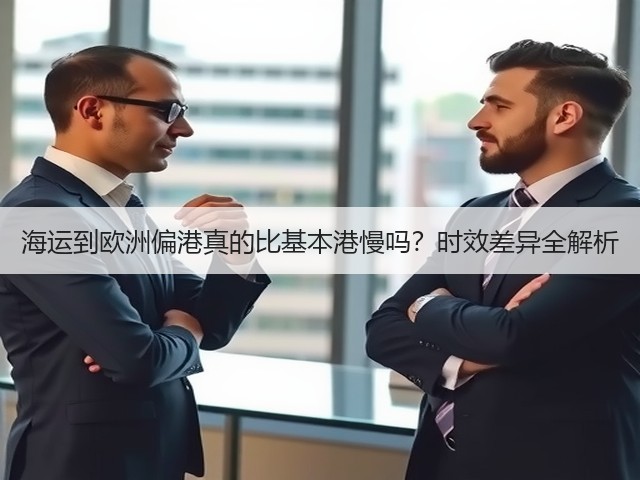 海运到欧洲偏港真的比基本港慢吗？时效差异全解析(图2)