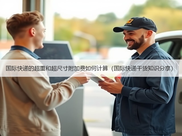 国际快递的超重和超尺寸附加费如何计算(国际快递干货知识分享)(图3) 国际快递的超重和超尺寸附加费如何计算(国际快递干货知识分享)(图3)