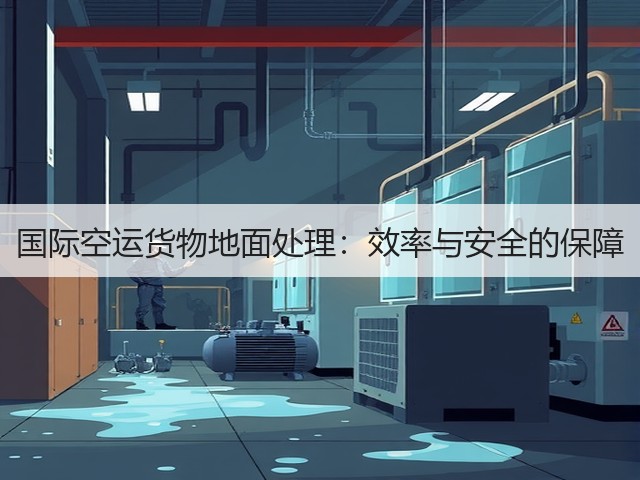 国际空运货物地面处理:效率与安全的保障(图1) 国际空运货物地面处理:效率与安全的保障(图1)