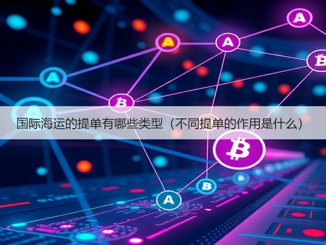 国际海运的提单有哪些类型(不同提单的作用是什么)(图1) 国际海运的提单有哪些类型(不同提单的作用是什么)(图1)