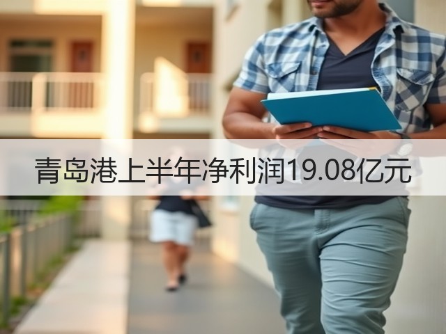 青岛港上半年净利润19.08亿元(图1)