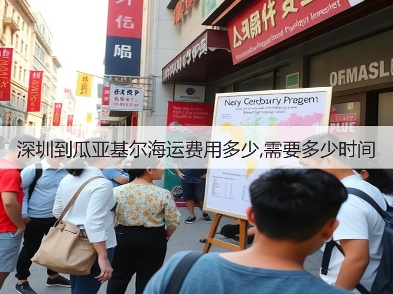 深圳到瓜亚基尔海运费用多少,需要多少时间 深圳到瓜亚基尔海运费用多少,需要多少时间