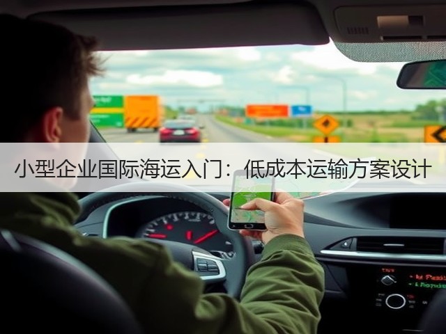 小型企业国际海运入门:低成本运输方案设计(图1) 小型企业国际海运入门:低成本运输方案设计(图1)