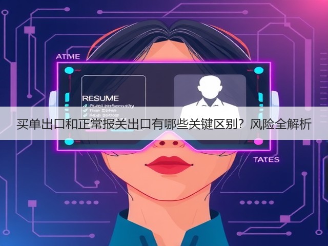买单出口和正常报关出口有哪些关键区别？风险全解析(图3)