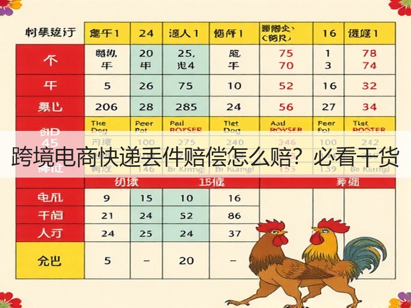 跨境电商快递丢件赔偿怎么赔？必看干货